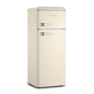 FRIGORIFERO DOPPIA PORTA H143CM CREMA SEVERIN