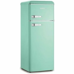 FRIGORIFERO DOPPIA PORTA H143CM TURCHESE SEVERIN